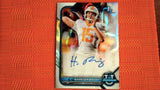 2021-22 Bowman U Football Lava Refractor Auto #BCPA-HBA Harrison Bailey 176/199 Default Title