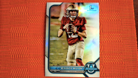2021-22 Bowman U Football Refractor #13 McKenzie Milton Default Title