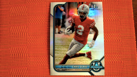 2021-22 Bowman U Football Refractor #14 Chris Olave Default Title