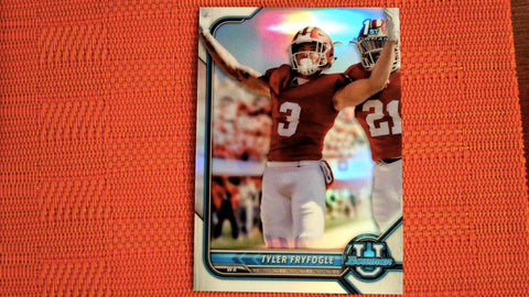 2021-22 Bowman U Football Refractor #22 Tyler Fryfogle Default Title