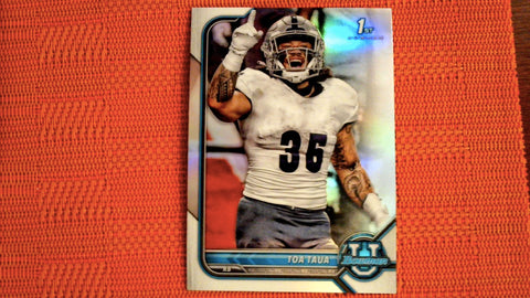 2021-22 Bowman U Football Refractor #25 Toa Taua Default Title
