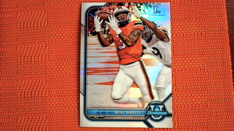 2021-22 Bowman U Football Refractor #37 Mike Harley Default Title