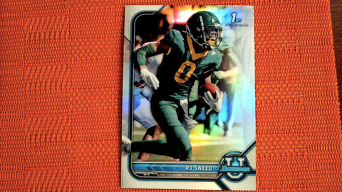 2021-22 Bowman U Football Refractor #72 RJ Sneed Default Title