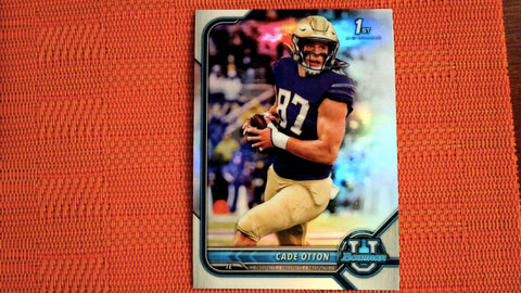 2021-22 Bowman U Football Refractor #75 Cade Otton Default Title