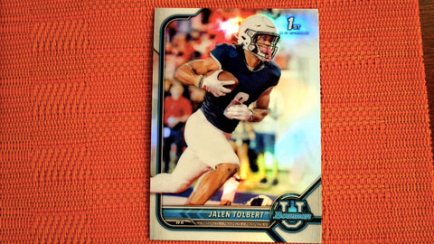 2021-22 Bowman U Football Refractor #87 Jalen Tolbert Default Title
