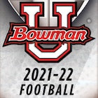 2021-22 Bowman University Football Complete Set (1-100) Paper