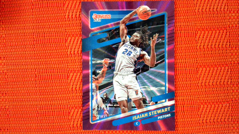 2021-22 Donruss Basketball #113 Isaiah Stewart Purple Holo Laser 42/99 Default Title