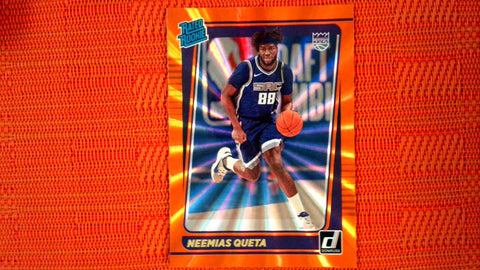 2021-22 Donruss Basketball #206 Neemias Queta Orange Holo Laser Rated Rookie Default Title