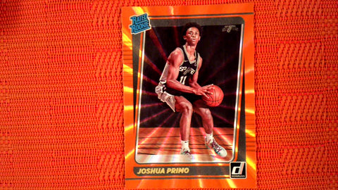 2021-22 Donruss Basketball #212 Joshua Primo Orange Holo Laser Rated Rookie Default Title