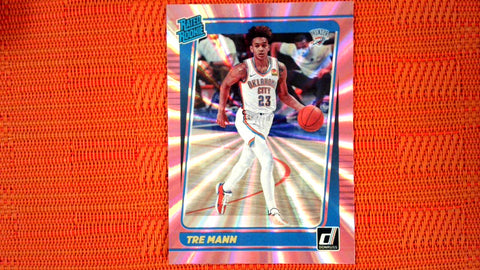 2021-22 Donruss Basketball #218 Tre Mann Pink Holo Laser Rated Rookie Default Title