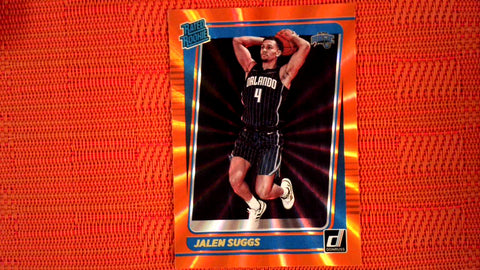 2021-22 Donruss Basketball #229 Jalen Suggs Orange Holo Laser Rated Rookie Default Title