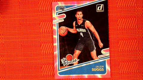 2021-22 Donruss Basketball #5 Jalen Suggs Pink Holo Laser "The Rookies" Default Title