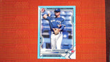 2021 Bowman Draft #BD-82 Jordan Groshans Sky Blue - /499 Baseball Default Title