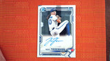 2021 Bowman Draft #CDA-RTI Ricky Tiedemann Chrome Draft Pick Autograph Baseball Default Title