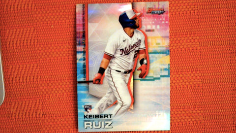 2021 Bowman's Best Refractor #11 Keibert Ruiz Rookie Default Title