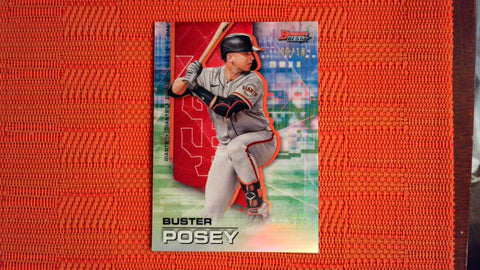 2021 Bowman’s Best #48 Buster Posey Red 6/10 Baseball Default Title