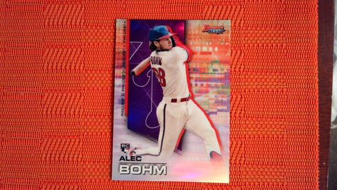 2021 Bowman’s Best #5 Alec Bohm Purple /250 Rookie Baseball Default Title