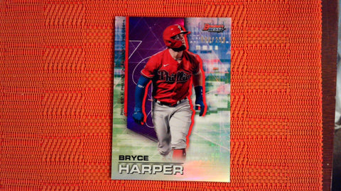 2021 Bowman’s Best #55 Bryce Harper Purple /250 Baseball Default Title