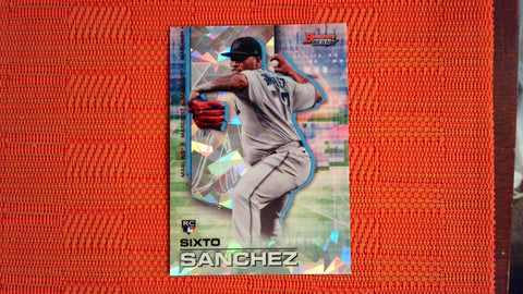 2021 Bowman’s Best #60 Sixto Sanchez Atomic Rookie Baseball Default Title