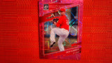 2021 Donruss Optic Baseball #162 Jack Flaherty Pink Velocity #/249 Default Title