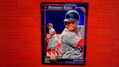 2021 Donruss Optic Baseball #20 Juan Soto (Diamond Kings) Blue #/75 Default Title