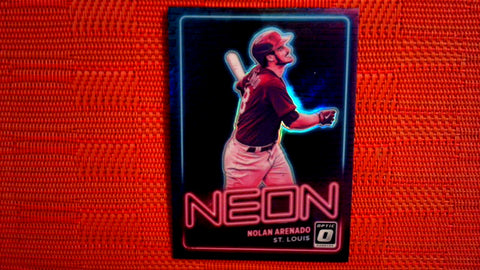 2021 Donruss Optic Baseball #NE7 Nolan Arenado (Neon Set) CASE HIT SSP Default Title