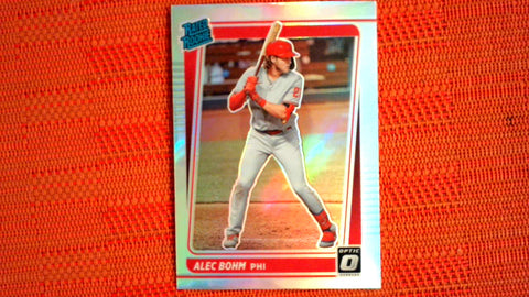 2021 Donruss Optic Rated Rookie Silver Holo Prizm #35 Alec Bohm Default Title