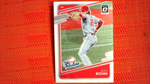 2021 Donruss Optic The Rookies #TR7 Alec Bohm- Rookie Default Title