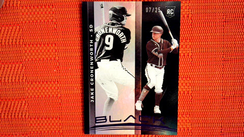 2021 Panini Chronicles Black Purple 7/25 #16 Jake Cronenworth - Rookie Default Title