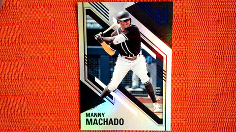 2021 Panini Chronicles Elite Blue 92/99 #28 Manny Machado Default Title