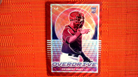 2021 Panini Chronicles Ruby Wave 93/199 #5 Keibert Ruiz - Rookie Default Title