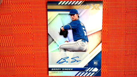 2021 Panini Chronicles XR Autographs#11 Brady Singer - Rookie Default Title