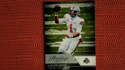 2021 Panini Chronicles Draft Picks Football Base #2 Justin Fields Rookie Default Title