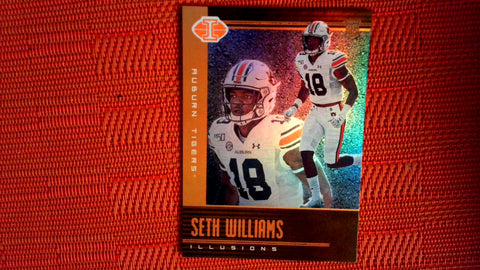 2021 Panini Chronicles Draft Picks Football #125 Seth Williams Illusions Draft Picks Mega Box Orange Default Title