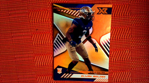 2021 Panini Chronicles Draft Picks Football #194 Elijah Molden XR Draft Picks Mega Box Orange Default Title