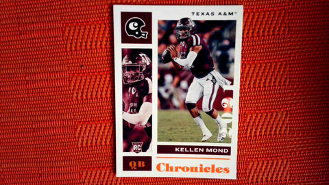 2021 Panini Chronicles Draft Picks Football #20 Kellen Mond Mega Box Orange Default Title