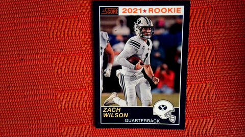 2021 Panini Chronicles Draft Picks Football #61 Zach Wilson Score Draft Picks Default Title