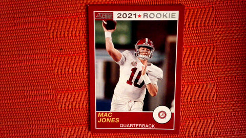 2021 Panini Chronicles Draft Picks Football #66 Mac Jones Score Draft Picks Default Title