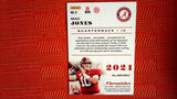 2021 Panini Chronicles Draft Picks Football #9 Mac Jones Base Default Title