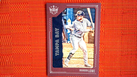 2021 Panini Diamond Kings Plum Frame #75 Brandon Lowe Default Title