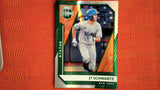 2021 Panini Elite Extra Edition Baseball Green Status #111 JT Schwartz 156/499 Default Title