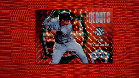 2021 Panini Mosaic Baseball "Debuts" Green #PD17 Ryan Mouncastle - Rookie Default Title