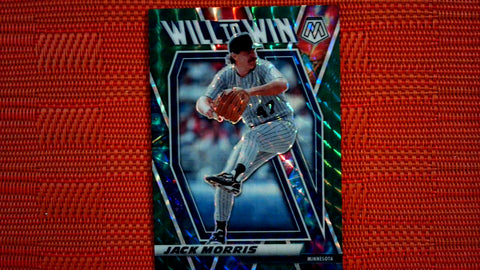 2021 Panini Mosaic Baseball "Will to Win" Green #WTW2 Jack Morris Default Title
