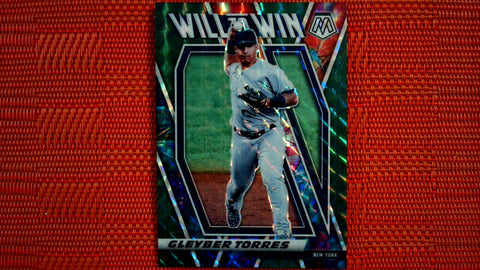 2021 Panini Mosaic Baseball "Will to Win" Green #WTW7 Gleyber Torres Default Title