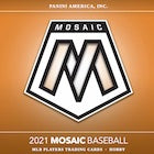 2021 Panini Mosaic Baseball Reactive Red #282 Taylor Trammell-Rookie