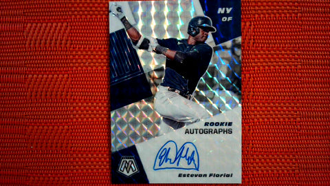 2021 Panini Mosaic Baseball Rookie Autographs #RAM-EF Estevan Florial Default Title