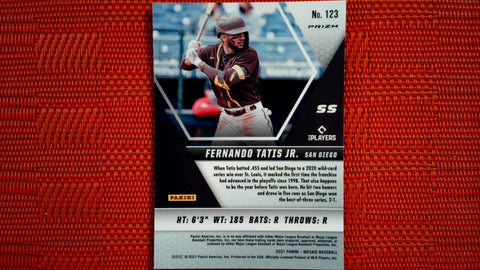 2021 Panini Mosaic Baseball Silver Prizm #123 Fernando Tatis Jr Default Title