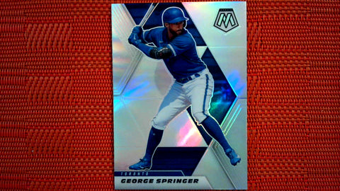 2021 Panini Mosaic Baseball Silver Prizm #142 George Springer Default Title
