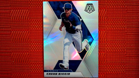 2021 Panini Mosaic Baseball Silver Prizm #191 Cavan Biggio Default Title