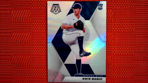 2021 Panini Mosaic Baseball Silver Prizm #225 Kris Bubic - Rookie Default Title